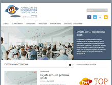 Tablet Screenshot of divulgacioninnovadora.com